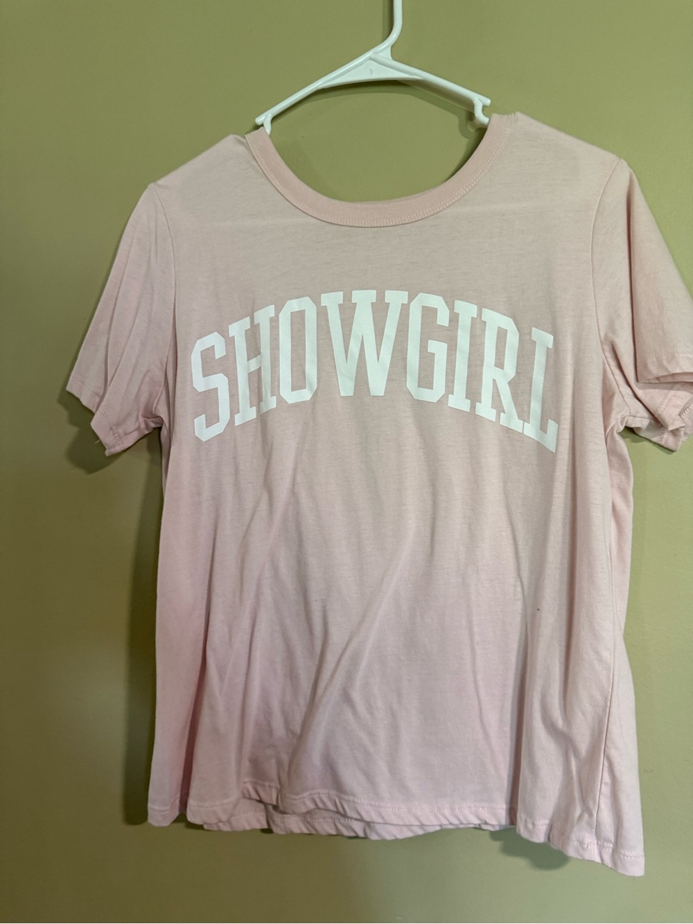 Showgirl Graphic Tee - Pink women’s Top